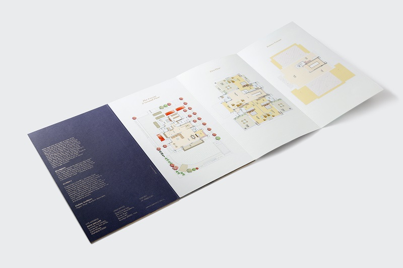 brochure design ideas for real estate marketing mumbai