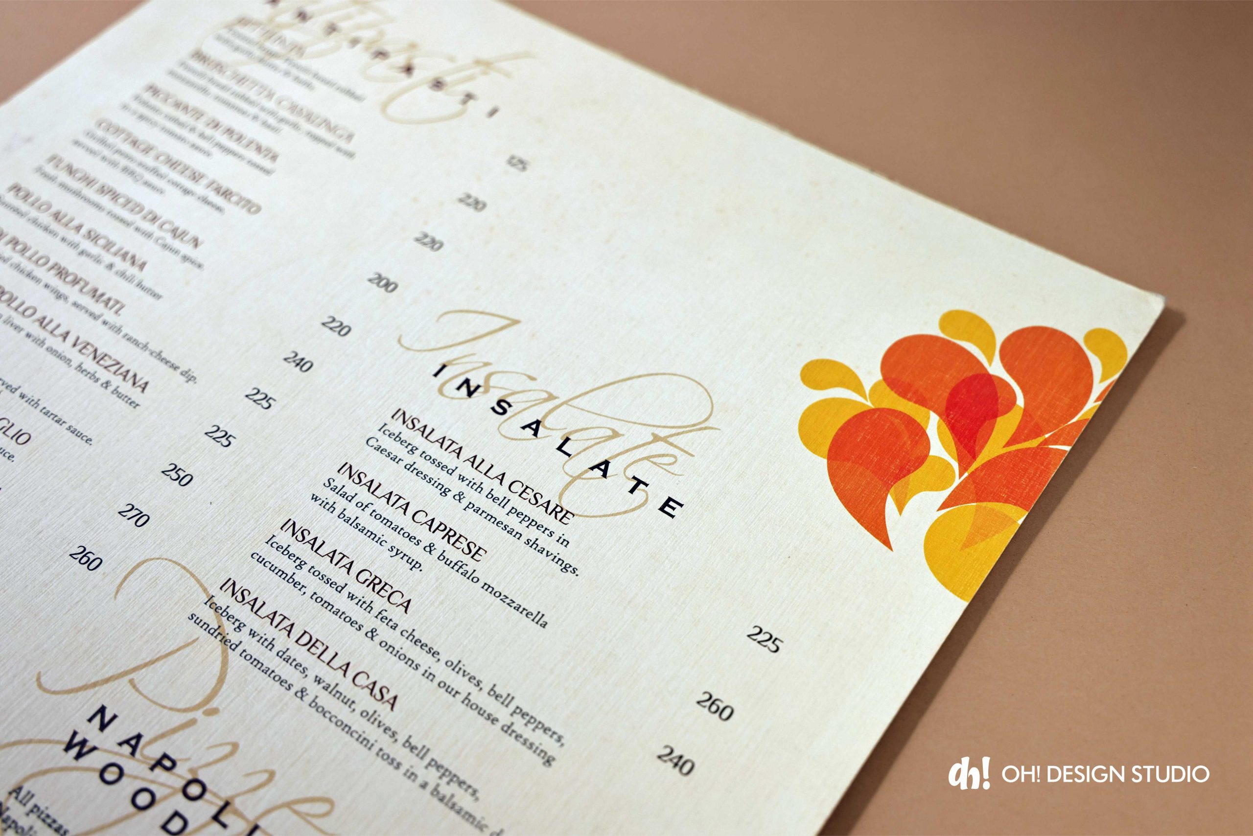 creative menu design ideas