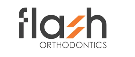 Flash Orthodontics product logo design by OH! Design Studio