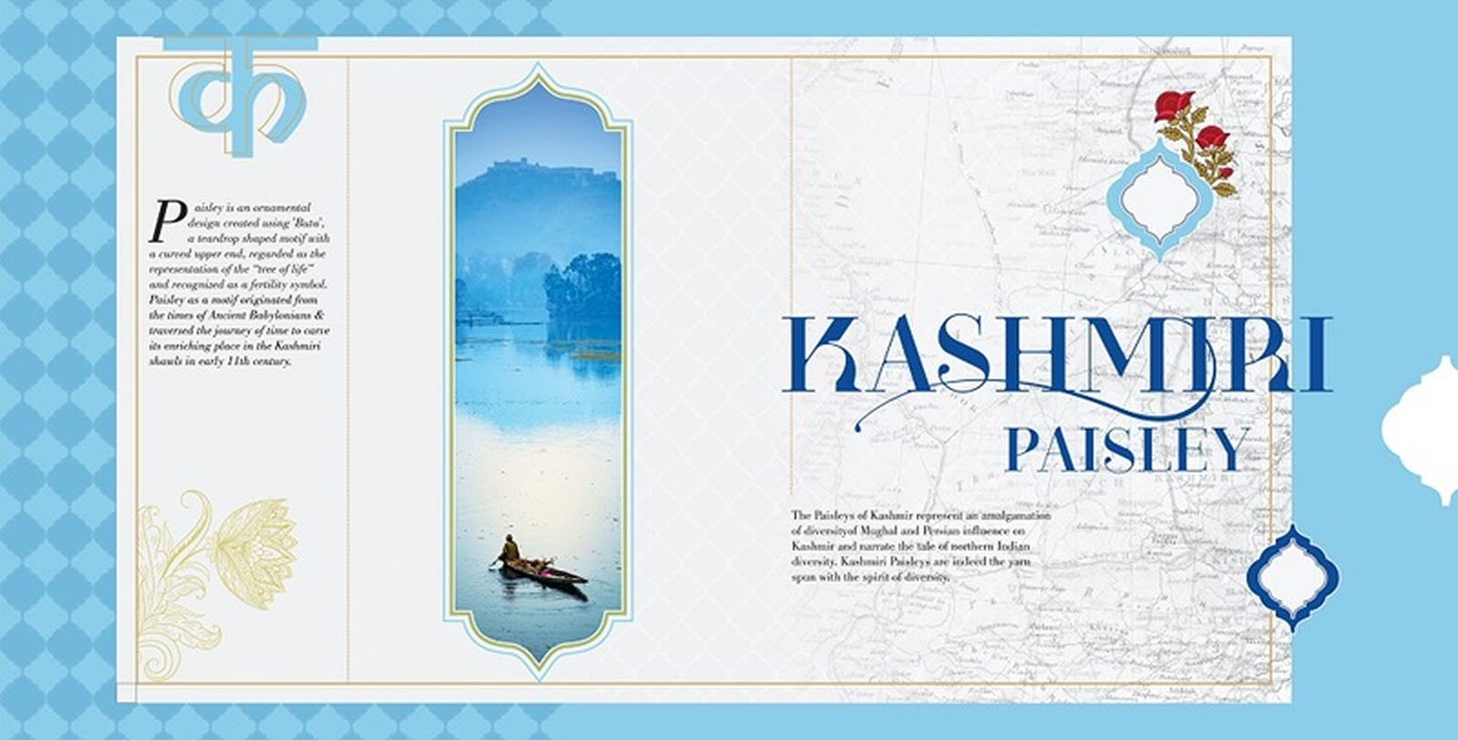 Rangana catalogue — Kashmiri Paisley section divider