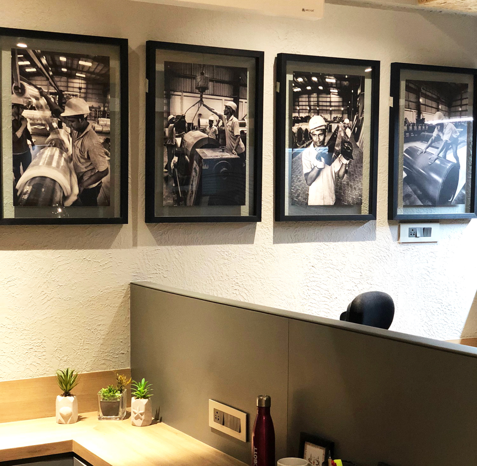 Office interior branding