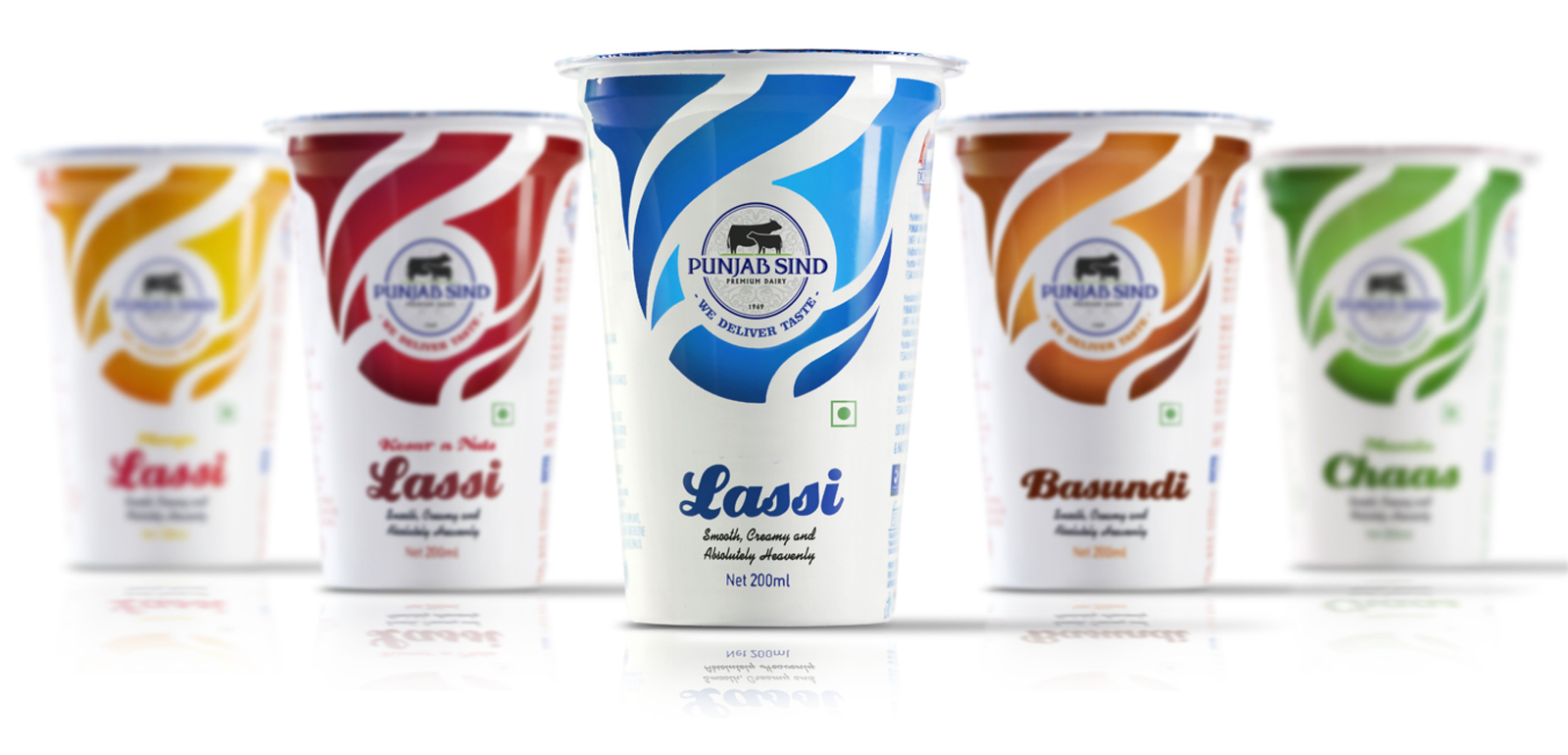 Punjab Sind dairy cups product line