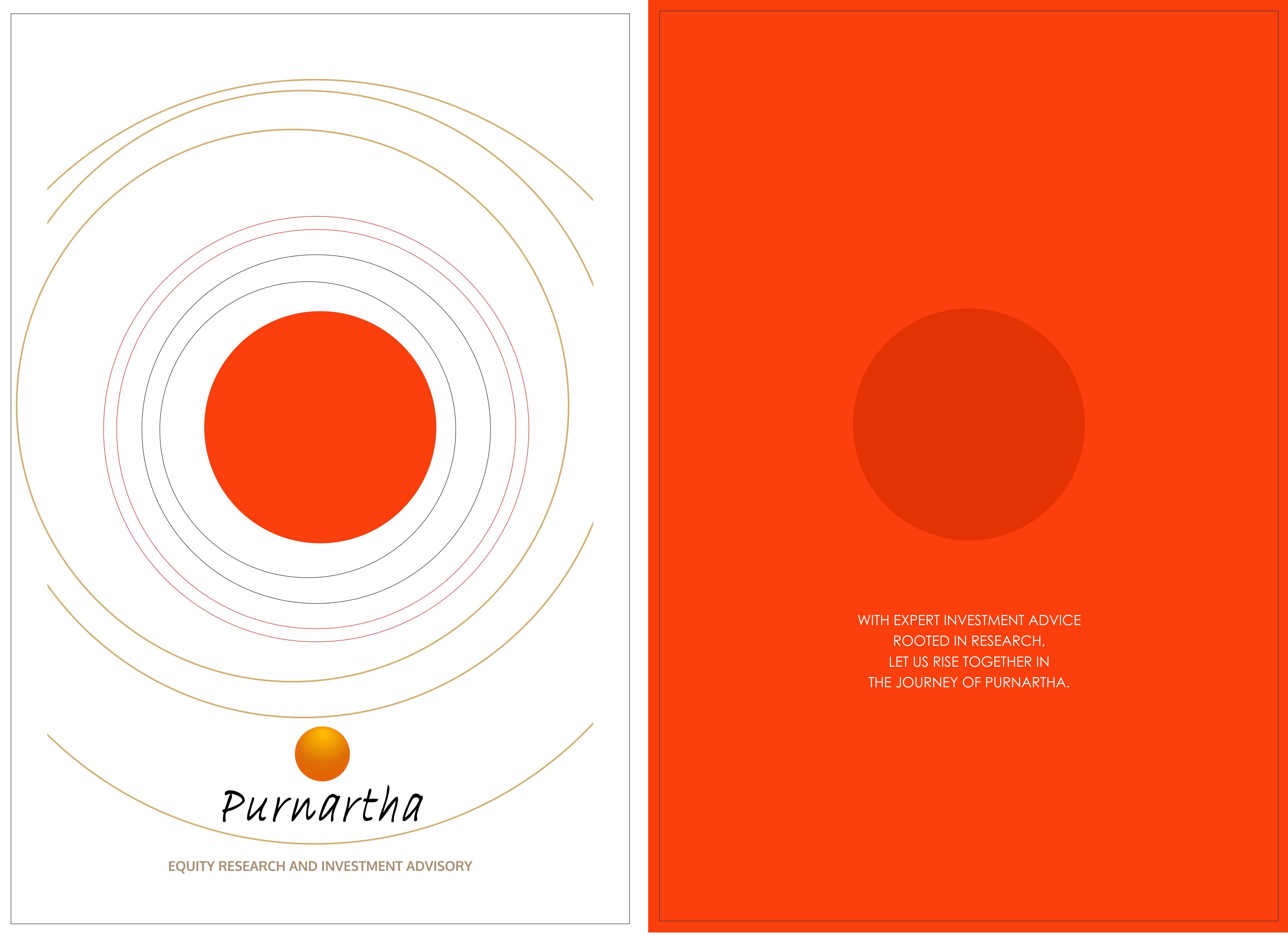 corporate brochure design for financial company