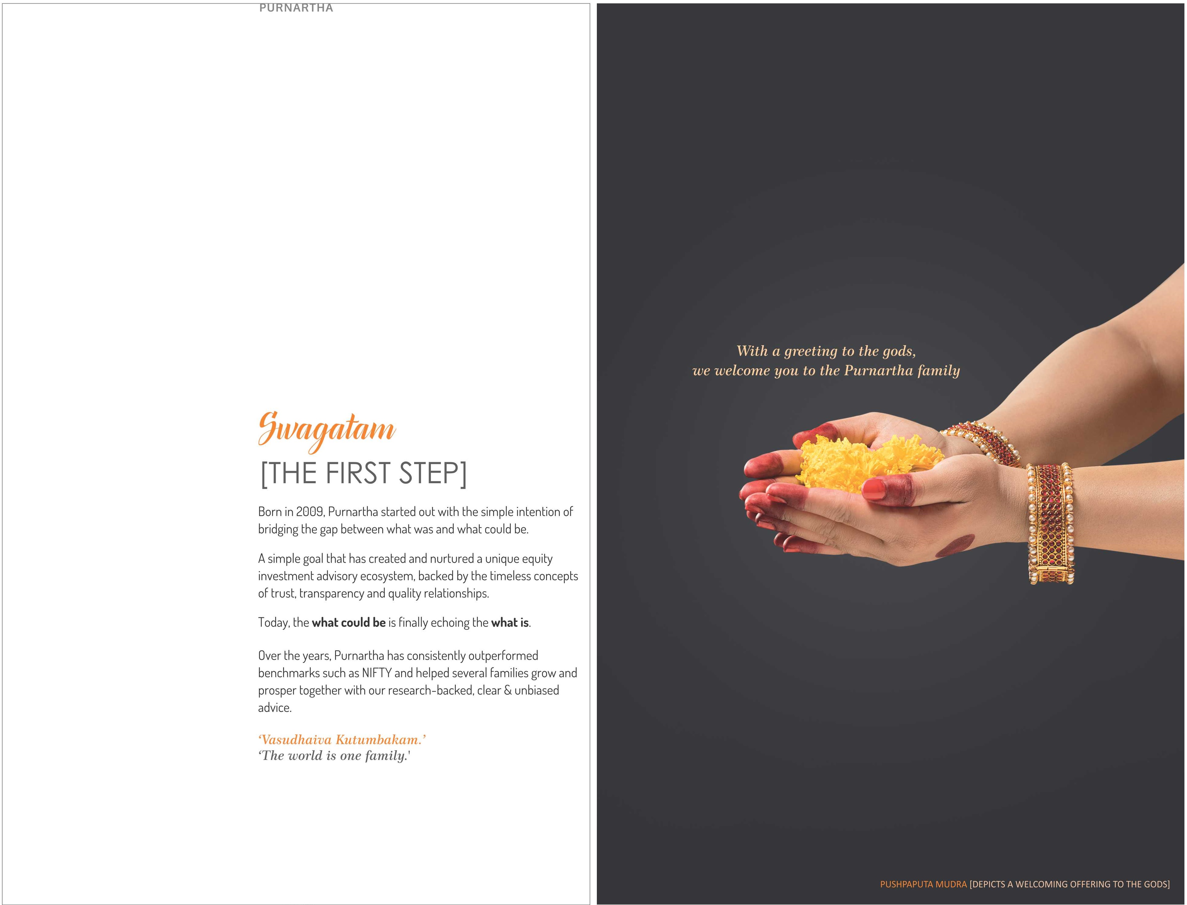 unique brochure design concept